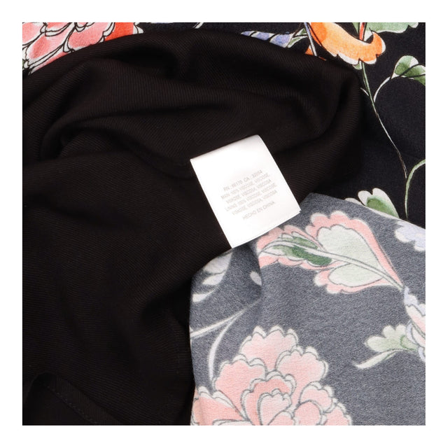 Anthropologie Maeve Black Multicolour Floral Print