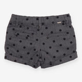 Shorts grey black spotted 
