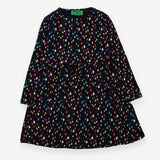 Black Rain Drops Dress