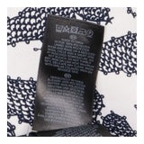 Dress Short Sleeve Printed Black White
