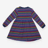 Dress jersey blue stripe LS lion