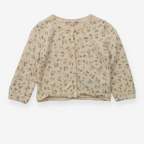 Cardigan cream cherries