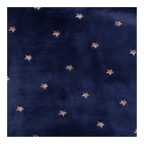 Navy fleece pyjamas with gold stars