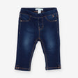 Dark denim jeggings