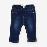 Dark denim jeggings
