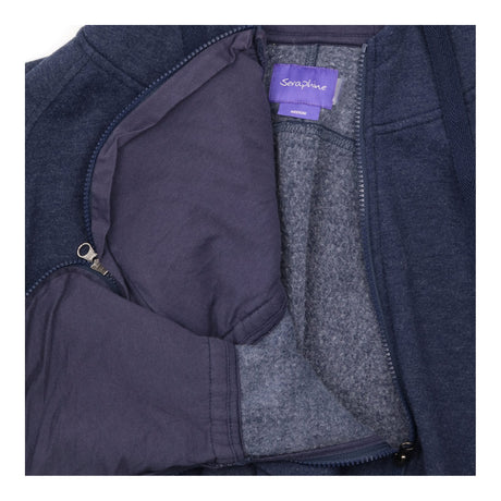 Navy 2-in-1 Maternity and Babywearing Zip Hoodie