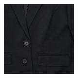 Black Tailored Single Breasted Blazer