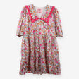 Bertie Mini Dress Smock Collar Cotton Dress