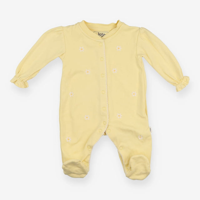 Sleepsuit Popper Yellow Daisies