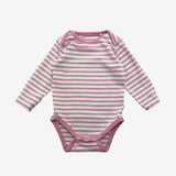 Whale and pink stripe bodysuits (pack of 2)