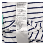 Blue Striped Skater Dress with Hungry Giraffe