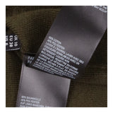 Olive Khaki Knitted Button Front Sleevele