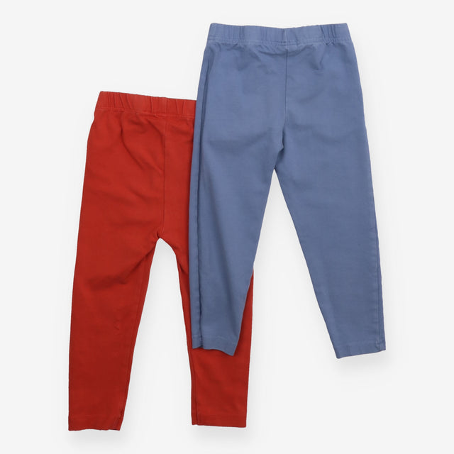 Red and Blue Leggings 2pc