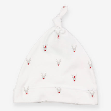Baby hat white reindeer