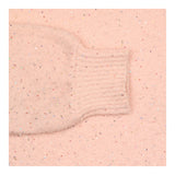 Jumper Pink Sequin Crew Neck Long Sleeve Knit