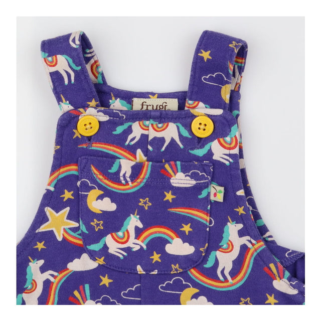 Dungarees Jersey Purple Unicorn