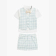 John Lewis Heirloom Collection Baby Check 4 Piece 