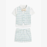 John Lewis Heirloom Collection Baby Check 4 Piece 