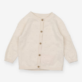 Cardigan Cream Bobbled 