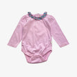 Pink Ditsy Collared Bodysuit