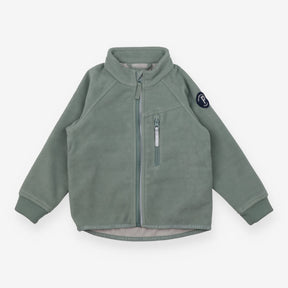 Sherpa Fleece Jacket pale green
