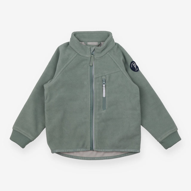 Sherpa Fleece Jacket pale green
