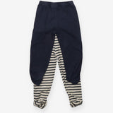 Leggings blue and striped 2pc