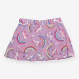 Skort Jersey Lilac with unicorn stars