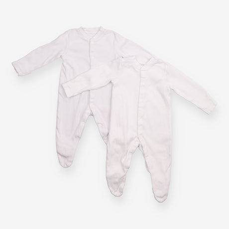 Sleepsuit White 2-Pack