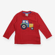 T-shirt long sleeve red tractor