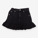 Skirt denim black