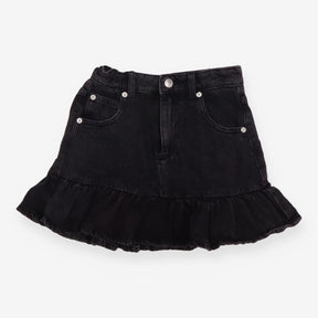 Skirt denim black