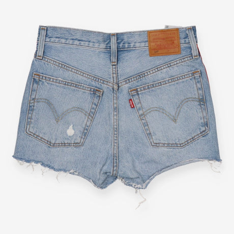 501 Logo Tape Side Stripe Denim Shorts