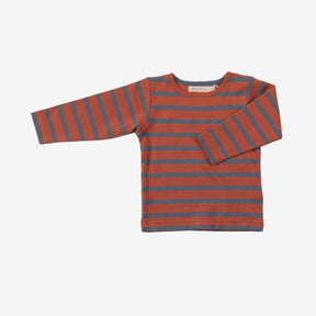 Orange Breton Stripe T-shirt