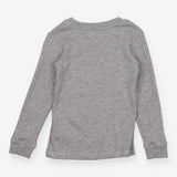 Thermal Long Sleeve Tops Grey