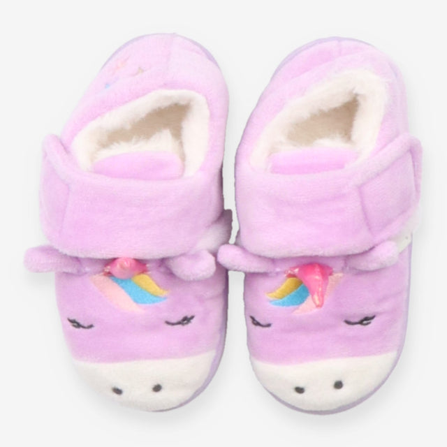 Slippers Purple Unicorn