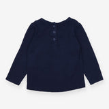 LS navy t-shirt