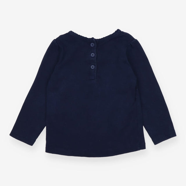 LS navy t-shirt