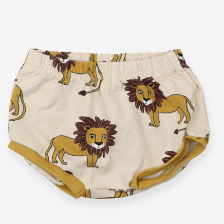 Bummies Cream Lion Print