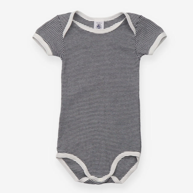 Bodysuit black and white striped 