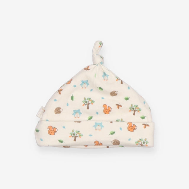 Hat cream hedgehog squirrel owl