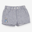 Shorts peter rabbit blue striped