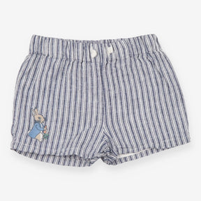 Shorts peter rabbit blue striped