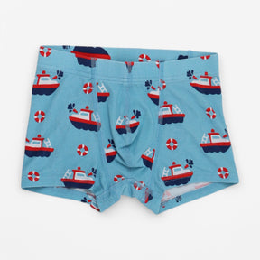Pants Blue and Red Boats