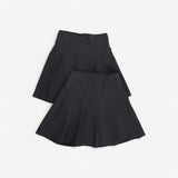 Grey school skirt 2pcs