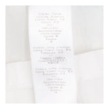 Dress white SS net sleeve tuille lining
