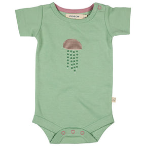 Summer Bodysuit Short Sleeve- Jellyfish