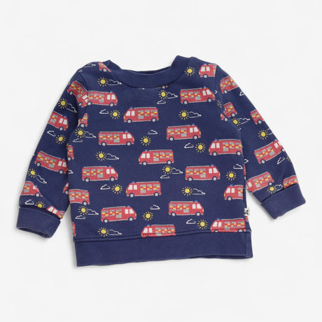 Sweatshirt Blue Fire Engine
