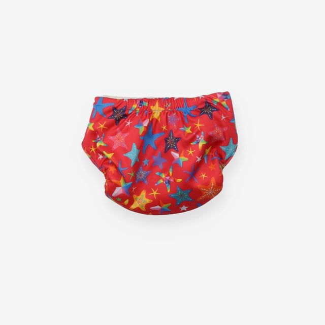 Swim nappy red starfish