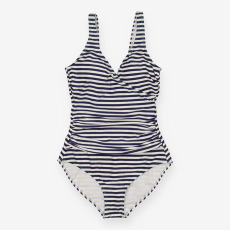 Swimsuit navy stripe